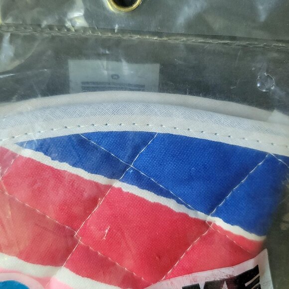 Vintage NEW Rainbow Striped Magla Cook Bake Barbecue Mitts Set of 2 Oven Mitts B - Picture 4 of 7